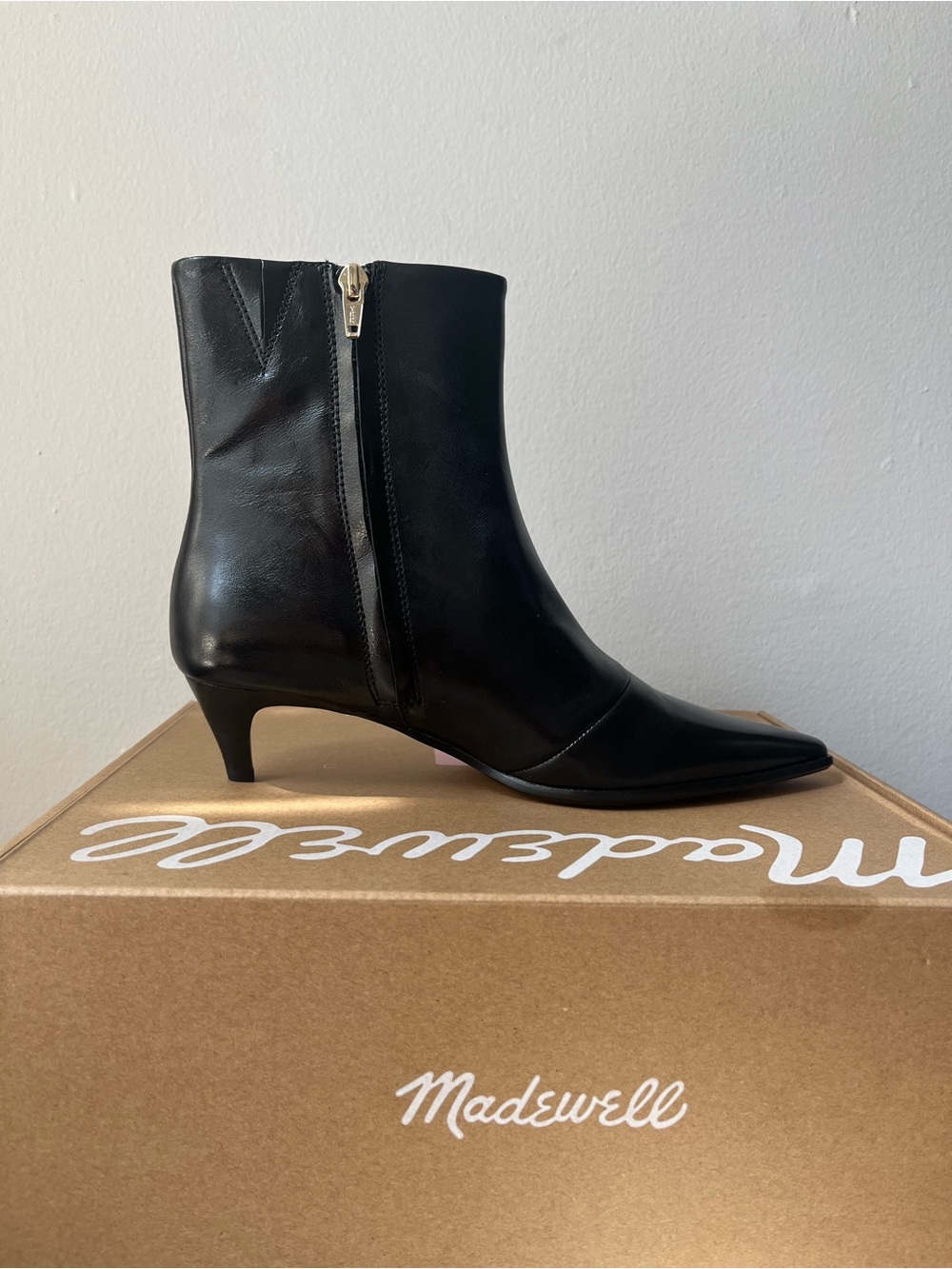 The Emilie Ankle Leather Boot